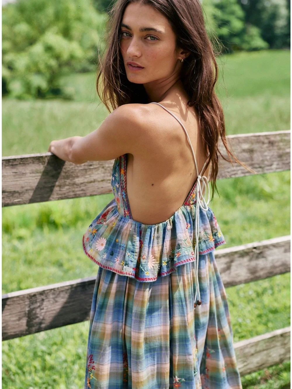 SONGS OF SUMMER MAXI DRESS OCEAN COMBO